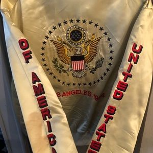 Vintage 1984 LA Olympic bomber jacket